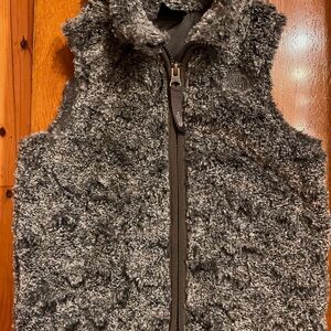 The North Face Black and Gray Fleece Jacket